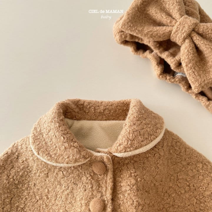 Ciel De Maman - Korean Baby Fashion - #onlinebabyboutique - Ribbon Beret - 5