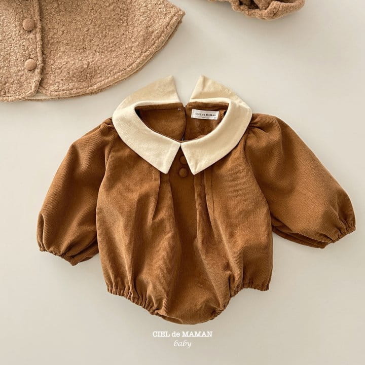 Ciel De Maman - Korean Baby Fashion - #onlinebabyboutique - Rib Pintuck Suit - 3