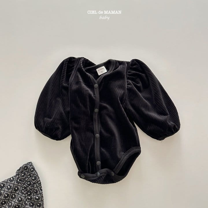 Ciel De Maman - Korean Baby Fashion - #onlinebabyshop - Cardigan Bodysuit - 5