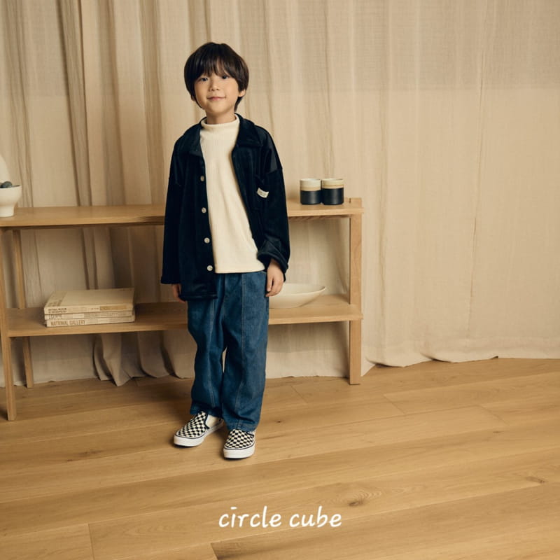 Circle Cube - Korean Children Fashion - #Kfashion4kids - Ash Tee - 2