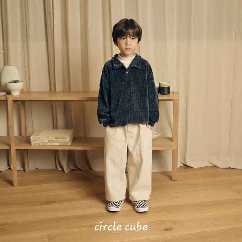 Circle Cube - Korean Children Fashion - #childrensboutique - Ash Tee - 9