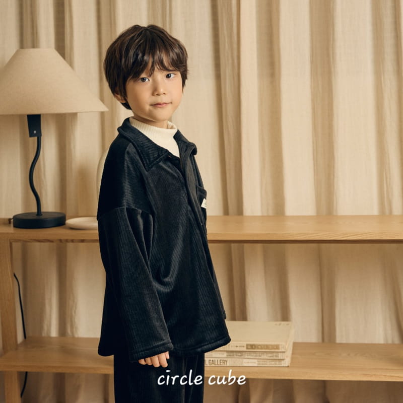 Circle Cube - Korean Children Fashion - #designkidswear - Caviar Shirt - 11