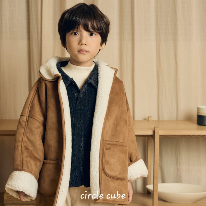 Circle Cube - Korean Children Fashion - #fashionkids - Ash Tee - 12