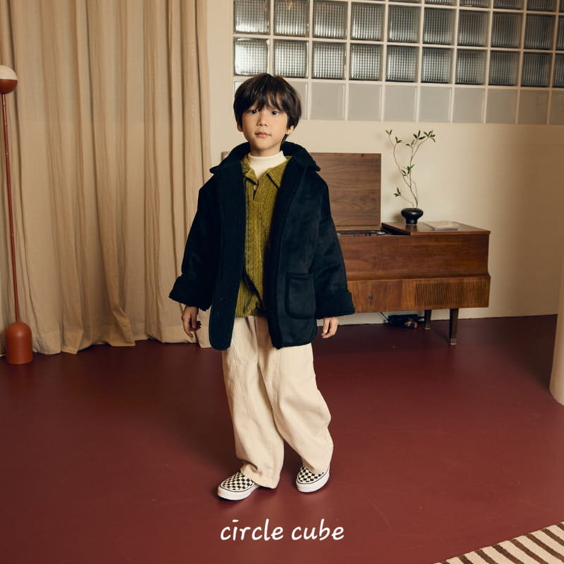 Circle Cube - Korean Children Fashion - #fashionkids - Rain Collar Tee - 7