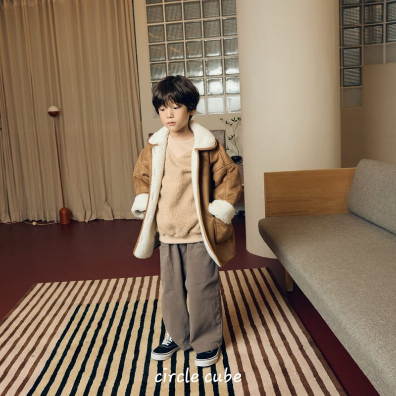 Circle Cube - Korean Children Fashion - #kidsshorts - Bichon Sweatshirt - 10