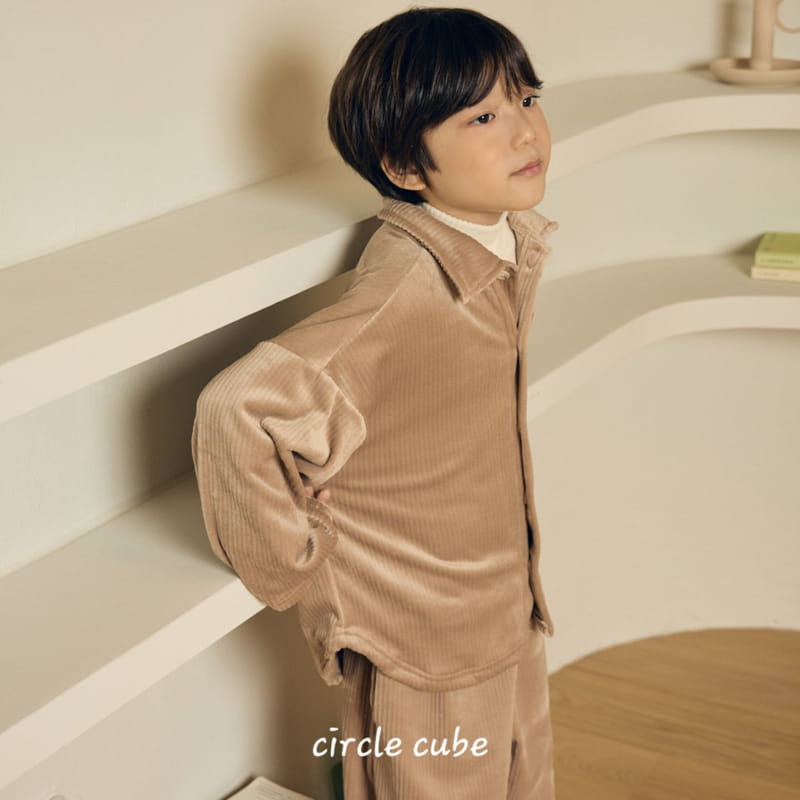 Circle Cube - Korean Children Fashion - #kidsstore - Caviar Shirt