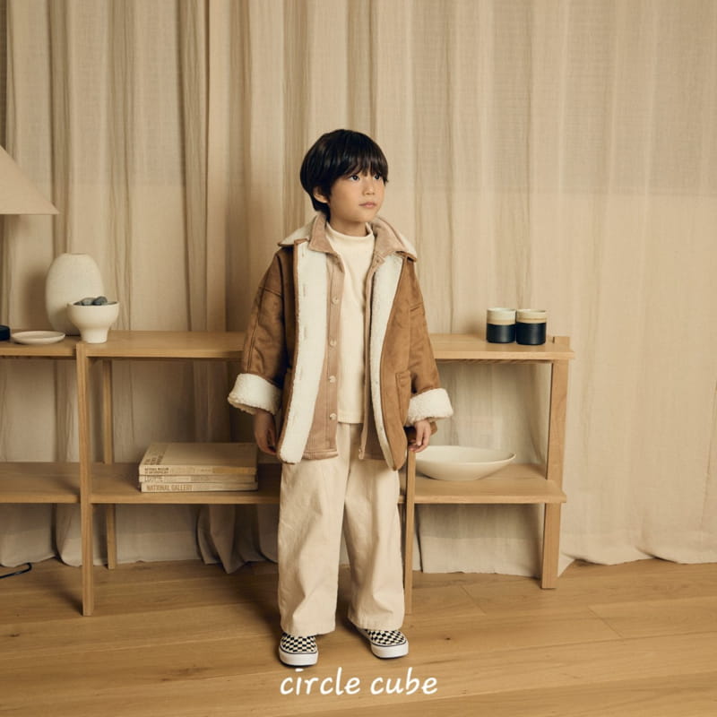 Circle Cube - Korean Children Fashion - #littlefashionista - Ash Tee - 4