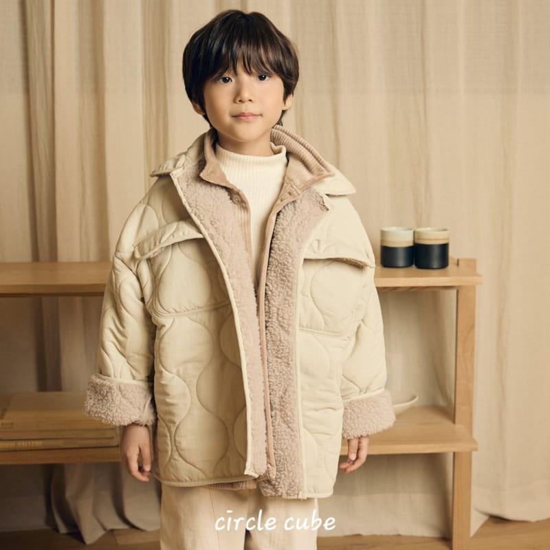 Circle Cube - Korean Children Fashion - #minifashionista - Ash Tee - 5