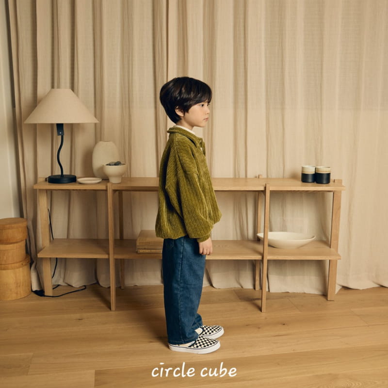 Circle Cube - Korean Children Fashion - #prettylittlegirls - Rain Collar Tee