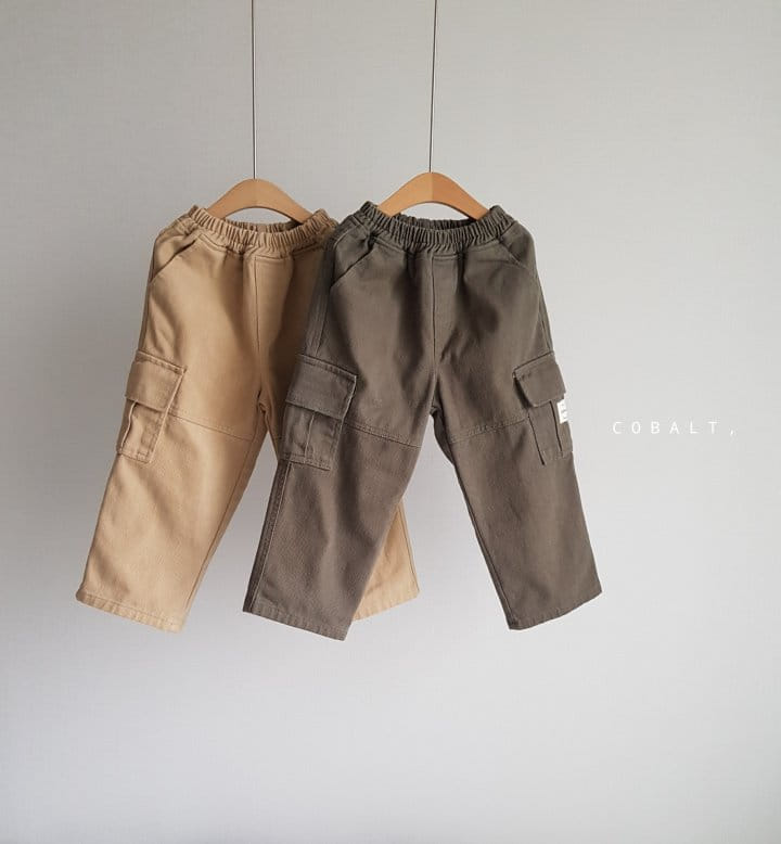 Cobalt - Korean Children Fashion - #designkidswear - Fleece Span Pants - 9