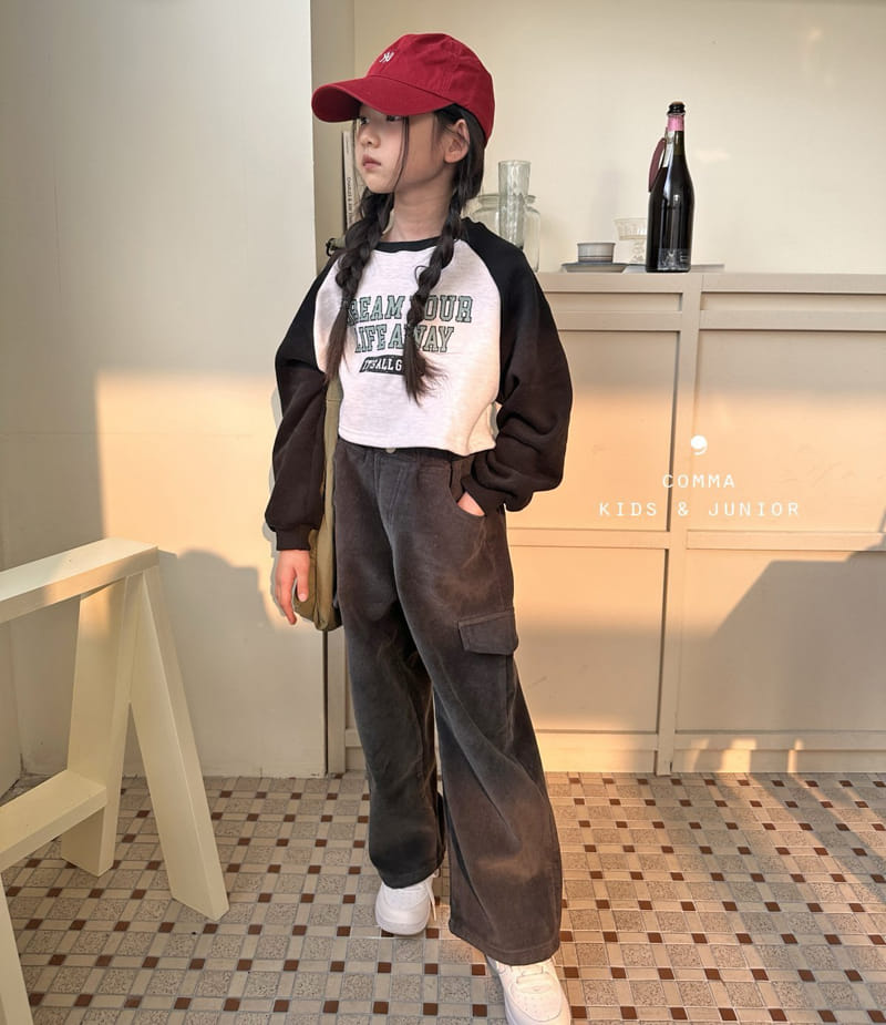 Comma - Korean Children Fashion - #childrensboutique - Rib Cargo Pants - 5