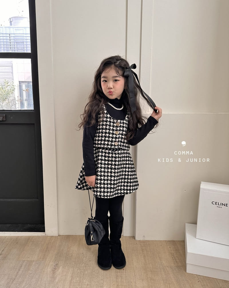 Comma - Korean Children Fashion - #designkidswear - Nal Turtleneck Tee - 8