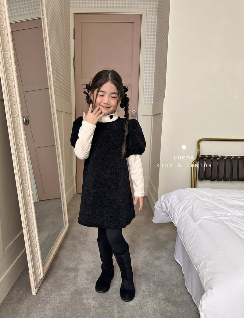 Comma - Korean Children Fashion - #kidzfashiontrend - Party One-piece