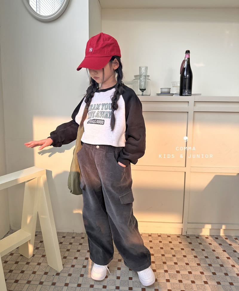 Comma - Korean Children Fashion - #stylishchildhood - Rib Cargo Pants - 3
