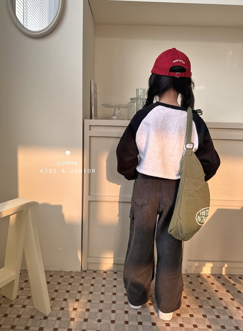 Comma - Korean Children Fashion - #todddlerfashion - Rib Cargo Pants