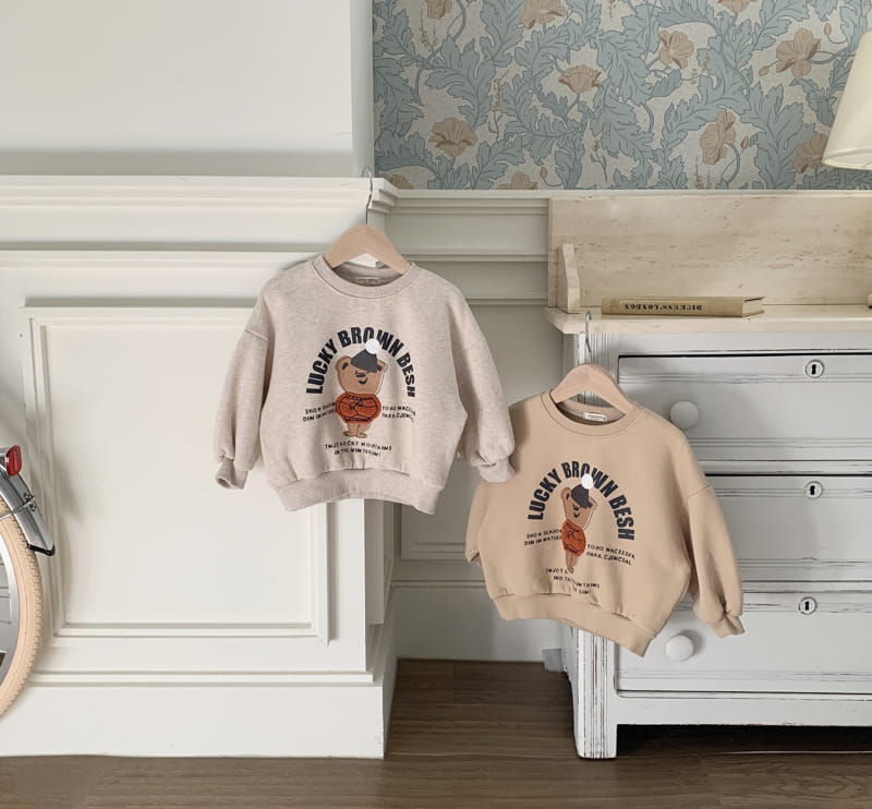 Cotton House - Korean Children Fashion - #childrensboutique - Bear Sweatshirt