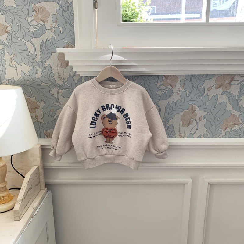 Cotton House - Korean Children Fashion - #littlefashionista - Bear Sweatshirt - 9