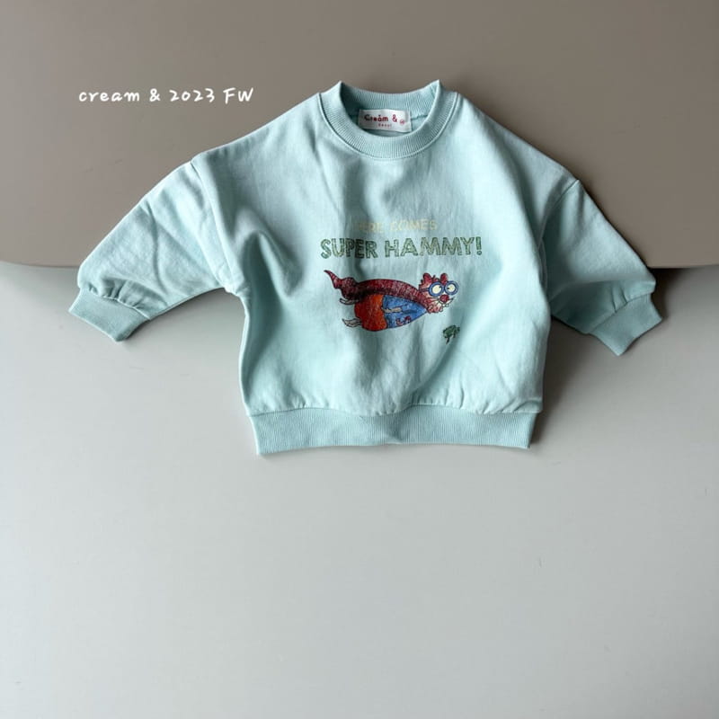 Cream Bbang - Korean Children Fashion - #childrensboutique - Here Fleece Sweatshirt - 3
