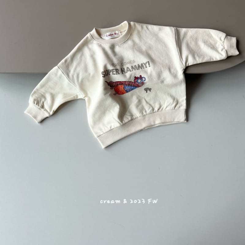 Cream Bbang - Korean Children Fashion - #discoveringself - Here Fleece Sweatshirt - 5
