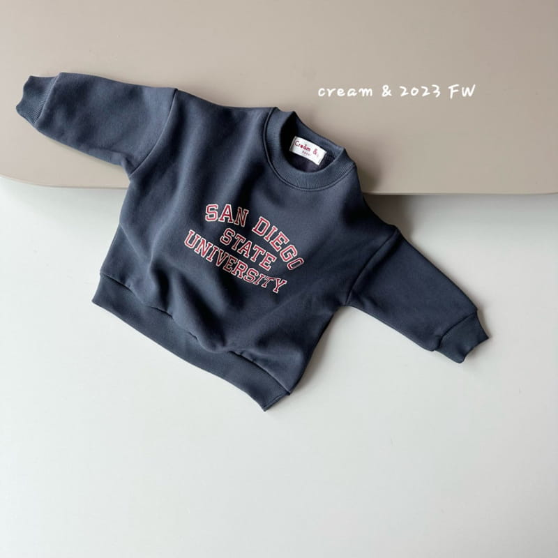 Cream Bbang - Korean Children Fashion - #discoveringself - San Diego Fleece Sweatshirt - 3