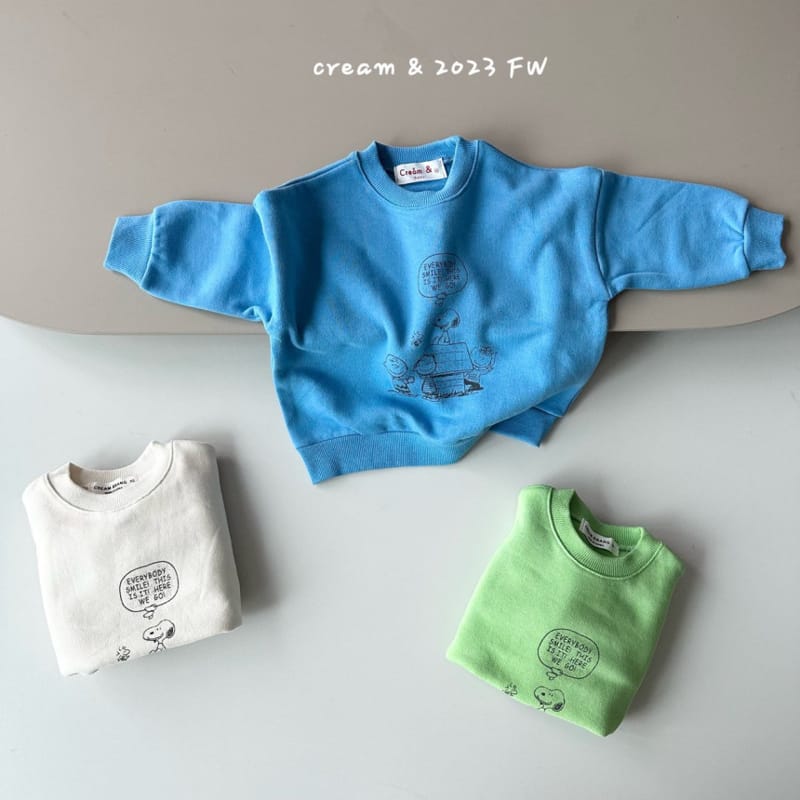 Cream Bbang - Korean Children Fashion - #fashionkids - Everybody Fleece Sweatshirt