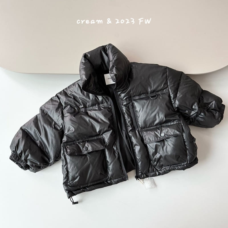 Cream Bbang - Korean Children Fashion - #kidsstore - Duckdown Hoody Padding Jacket - 5