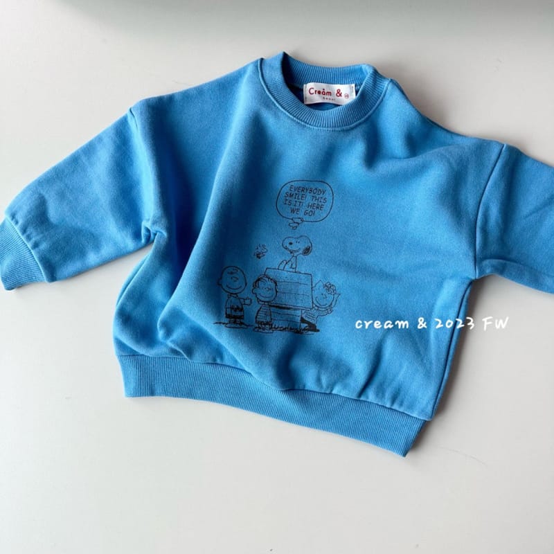 Cream Bbang - Korean Children Fashion - #kidsstore - Everybody Fleece Sweatshirt - 3