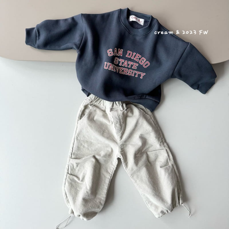 Cream Bbang - Korean Children Fashion - #kidzfashiontrend - San Diego Fleece Sweatshirt - 7