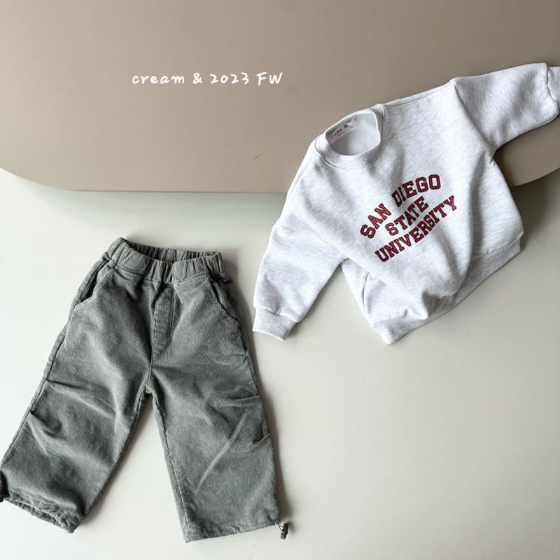 Cream Bbang - Korean Children Fashion - #littlefashionista - San Diego Fleece Sweatshirt - 9