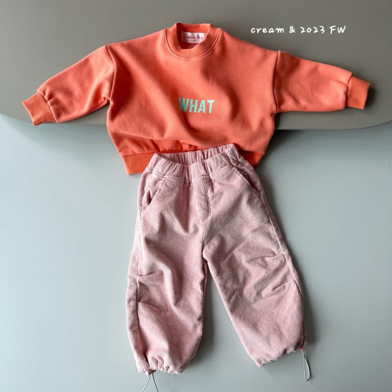 Cream Bbang - Korean Children Fashion - #minifashionista - What Fleece Sweatshirt - 9