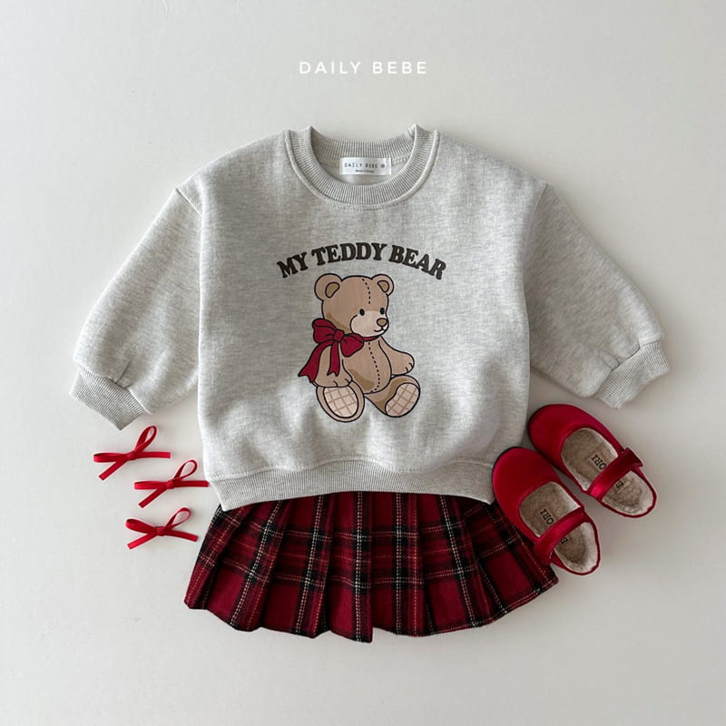 Daily Bebe - Korean Children Fashion - #kidzfashiontrend - Merry Wrinkle Skirt - 4