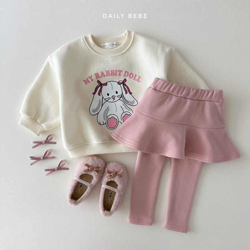 Daily Bebe - Korean Children Fashion - #Kfashion4kids - Doll Sweatshirt - 10