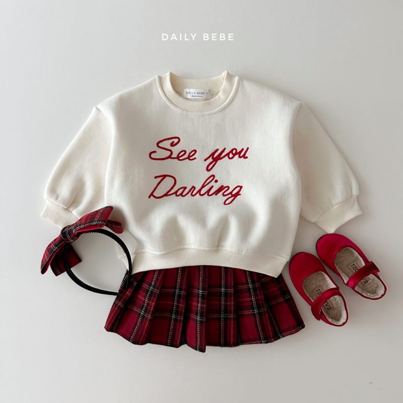 Daily Bebe - Korean Children Fashion - #Kfashion4kids - Darling Sweatshirt - 6