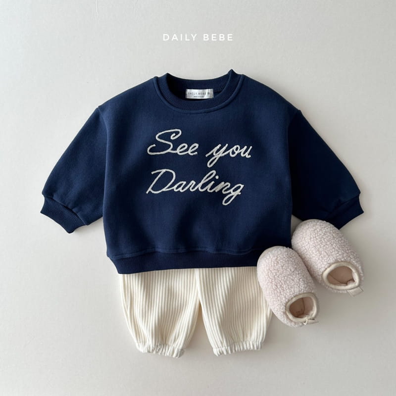 Daily Bebe - Korean Children Fashion - #childofig - Darling Sweatshirt - 12