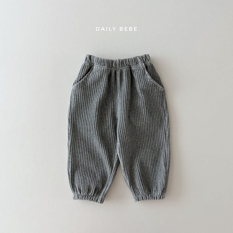 Daily Bebe - Korean Children Fashion - #prettylittlegirls - Veloure Pants - 4