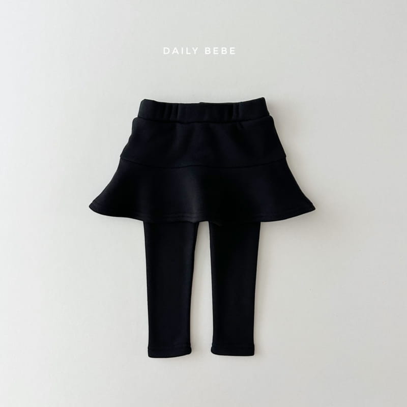 Daily Bebe - Korean Children Fashion - #childofig - Mi Skirt Leggings - 3