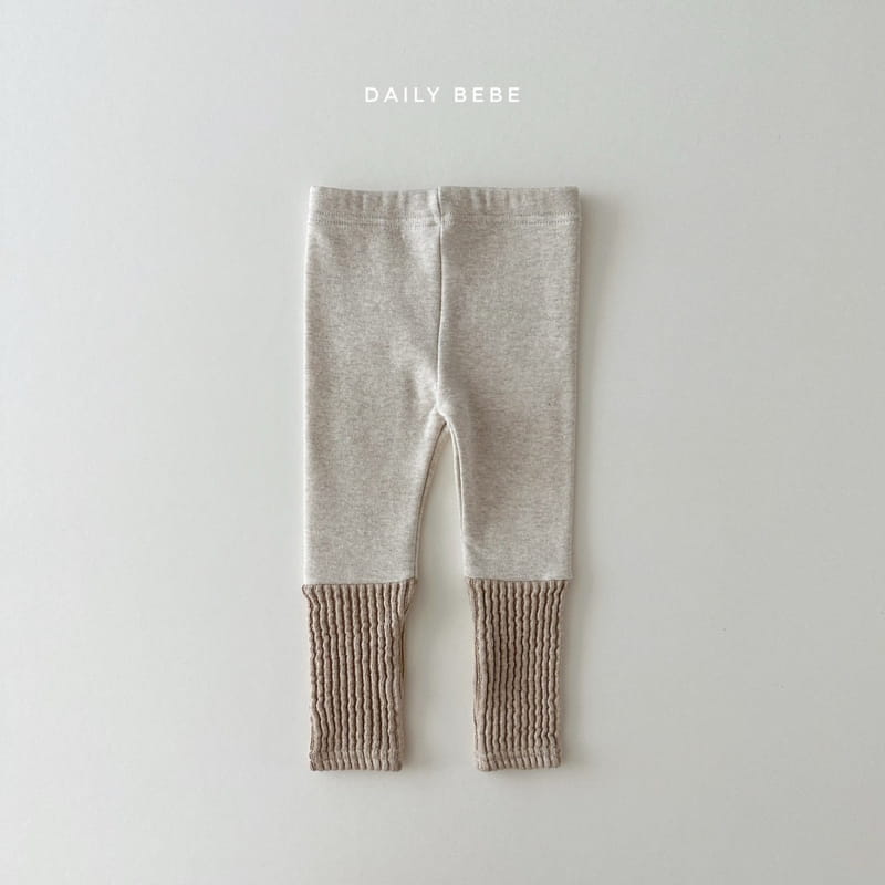Daily Bebe - Korean Children Fashion - #childofig - Mi Toshi Leggings - 2