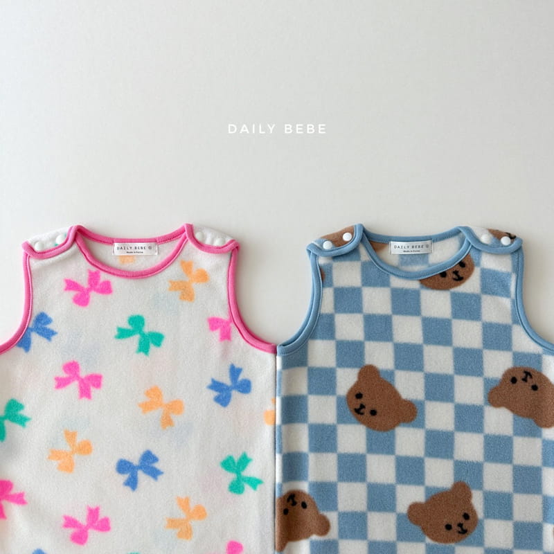 Daily Bebe - Korean Children Fashion - #childrensboutique - Sleep Vest - 8