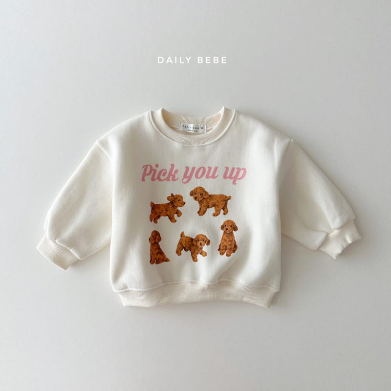 Daily Bebe - Korean Children Fashion - #childrensboutique - Poodle Swaetshirt