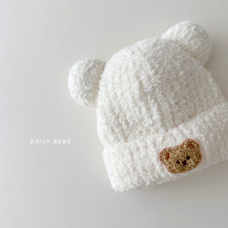 Daily Bebe - Korean Children Fashion - #childrensboutique - Bear Beanie - 2