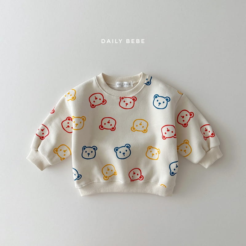 Daily Bebe - Korean Children Fashion - #designkidswear - Fleece Pattern Sweatshirt - 5