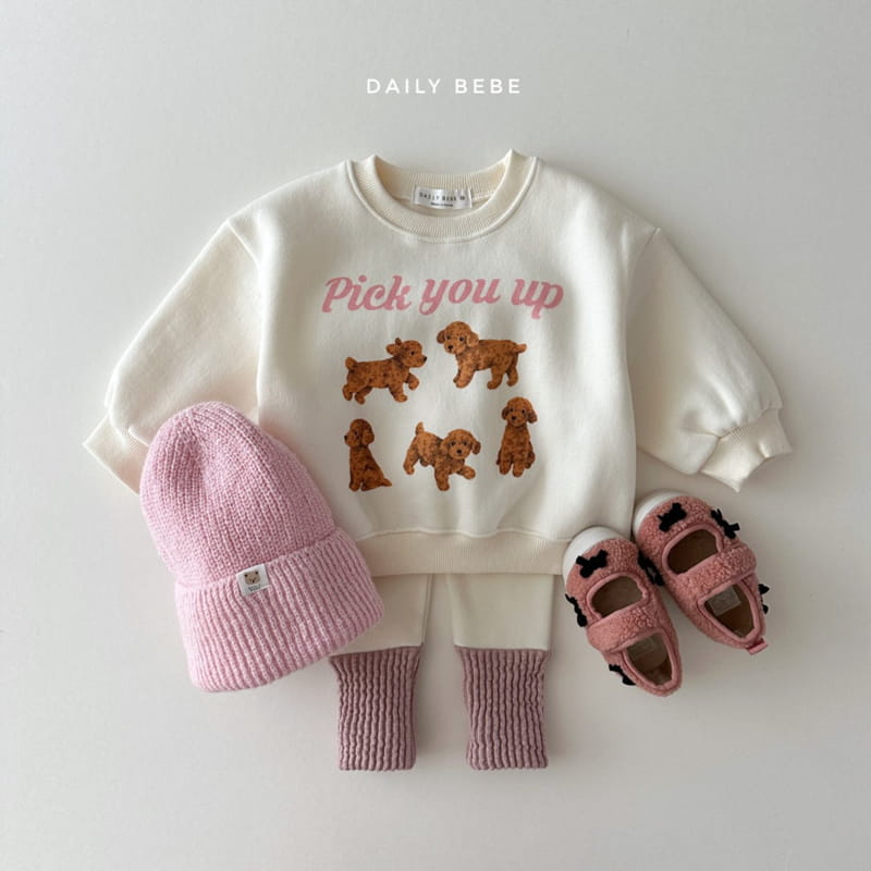 Daily Bebe - Korean Children Fashion - #discoveringself - Poodle Swaetshirt - 3