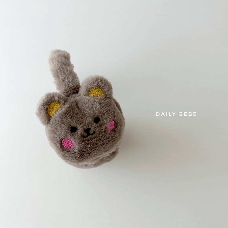 Daily Bebe - Korean Children Fashion - #discoveringself - Bear Earmuffs - 5