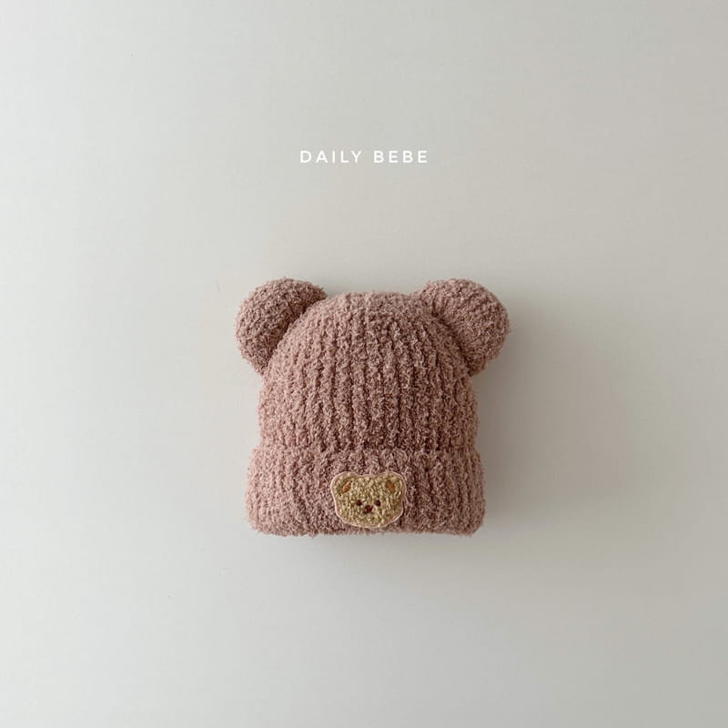 Daily Bebe - Korean Children Fashion - #designkidswear - Bear Beanie - 4