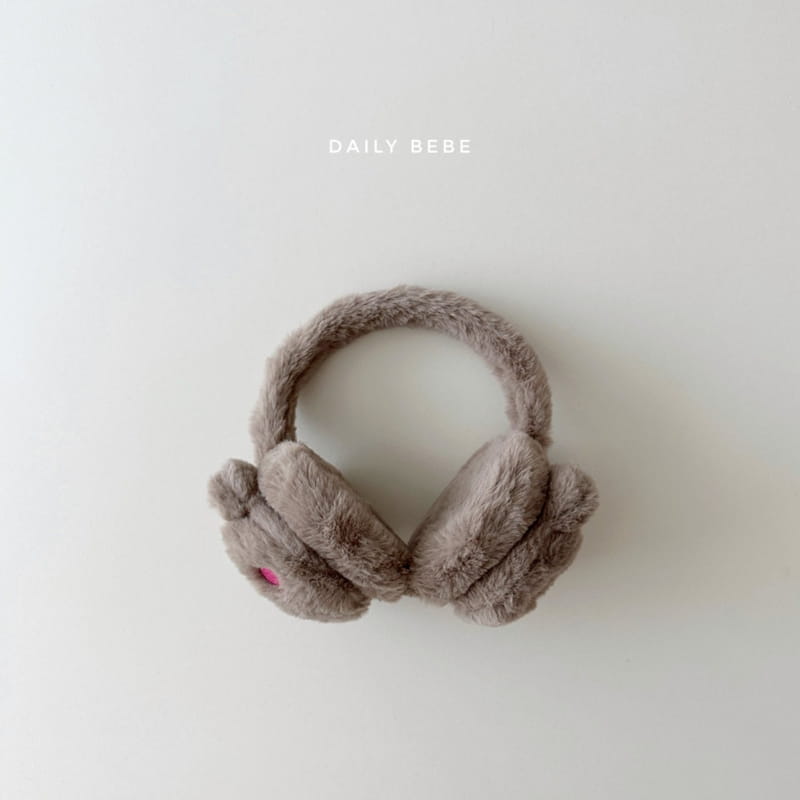 Daily Bebe - Korean Children Fashion - #fashionkids - Bear Earmuffs - 6