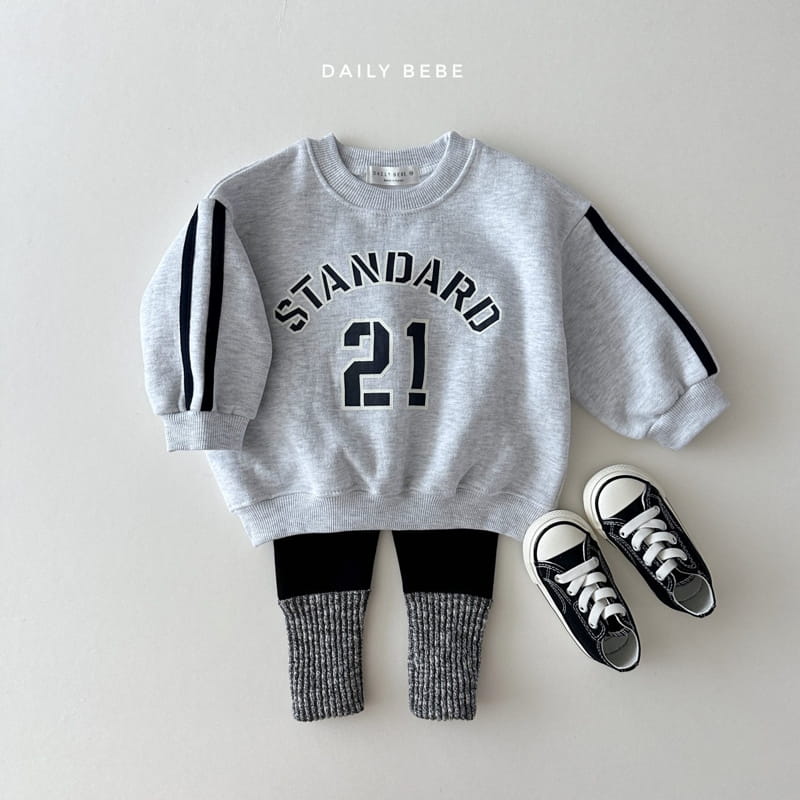 Daily Bebe - Korean Children Fashion - #kidsshorts - Standard Sweatshirt - 2