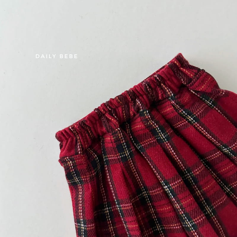 Daily Bebe - Korean Children Fashion - #kidsstore - Merry Wrinkle Skirt - 2