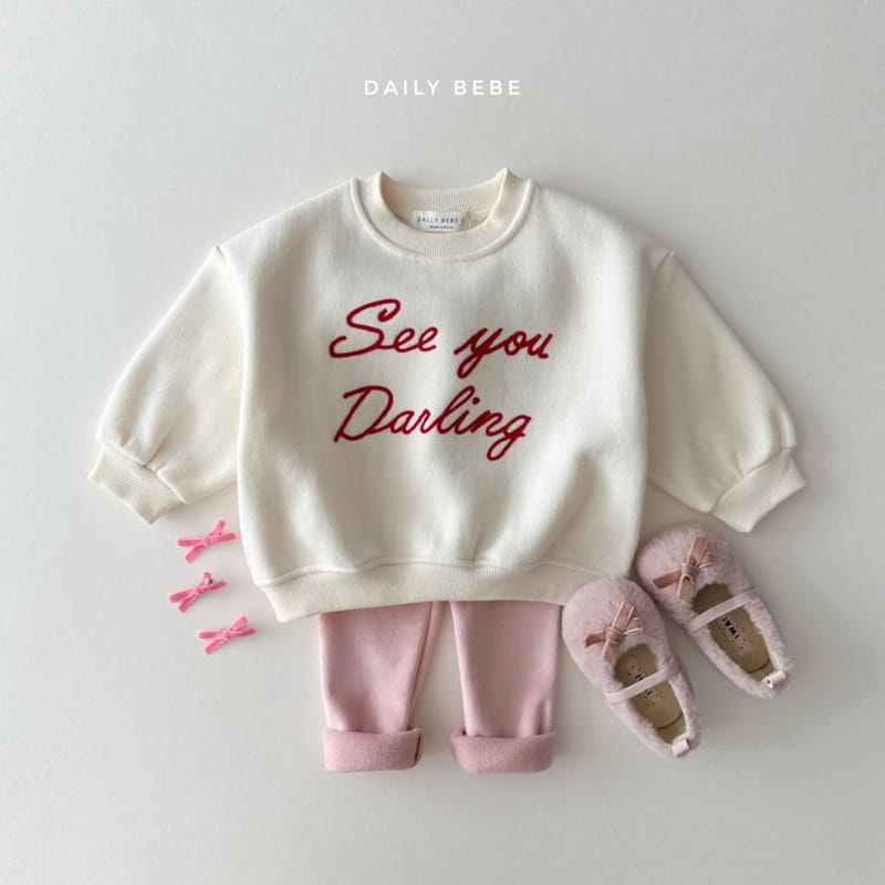 Daily Bebe - Korean Children Fashion - #kidzfashiontrend - Darling Sweatshirt - 5