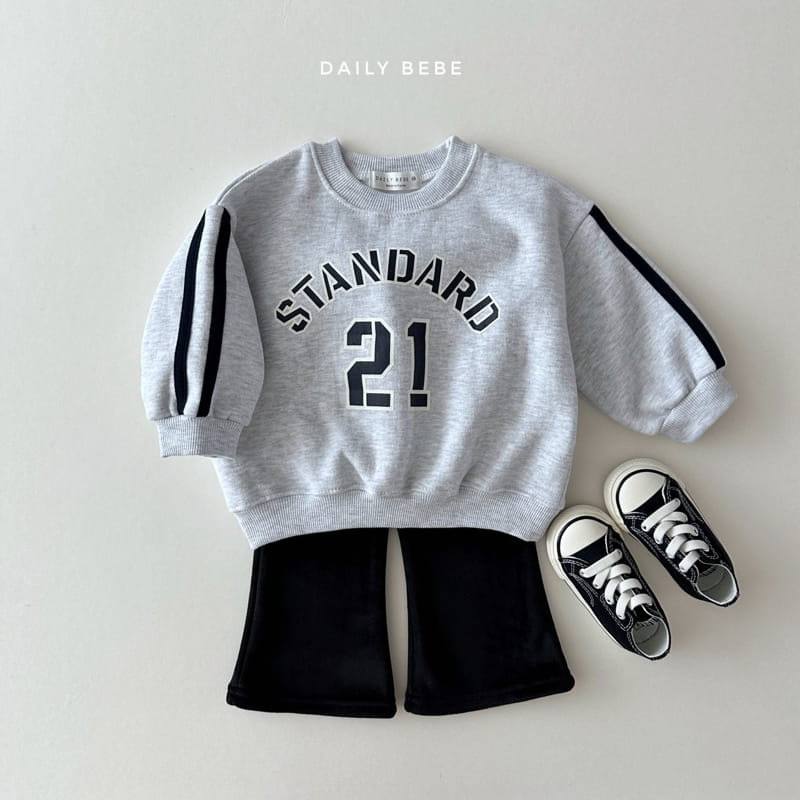 Daily Bebe - Korean Children Fashion - #kidsstore - Standard Sweatshirt - 4