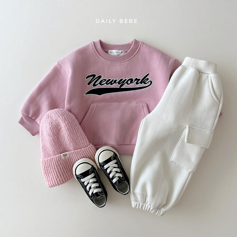 Daily Bebe - Korean Children Fashion - #kidzfashiontrend - New York Sweatshirt - 3